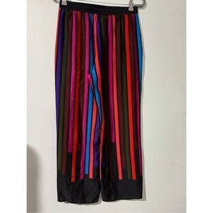 Trina Turk colorful long striped pants S